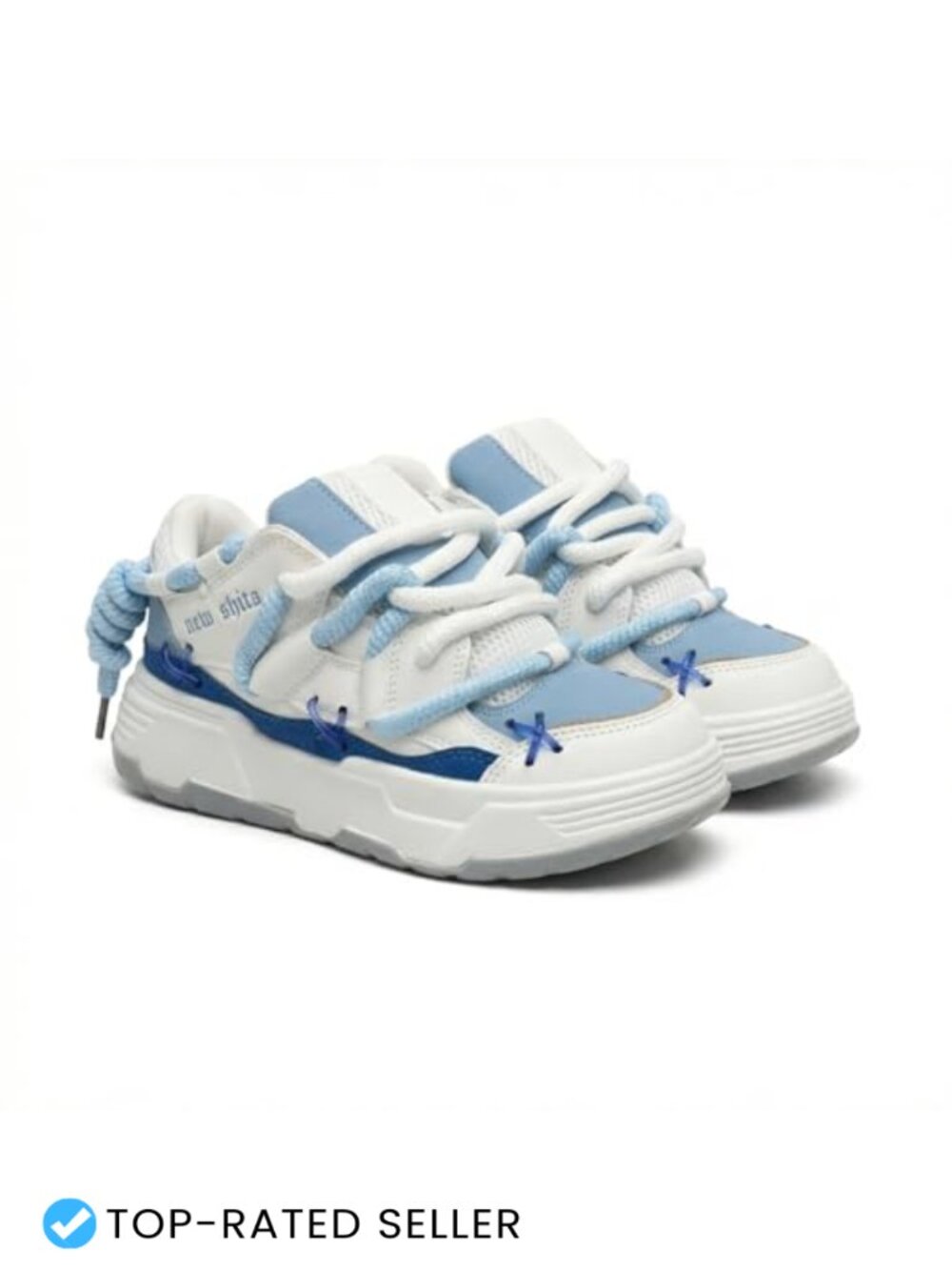Chunky Platform Sneakers, Unisex Dad Shoes, 2 Inch Height Incre, Lightweight
